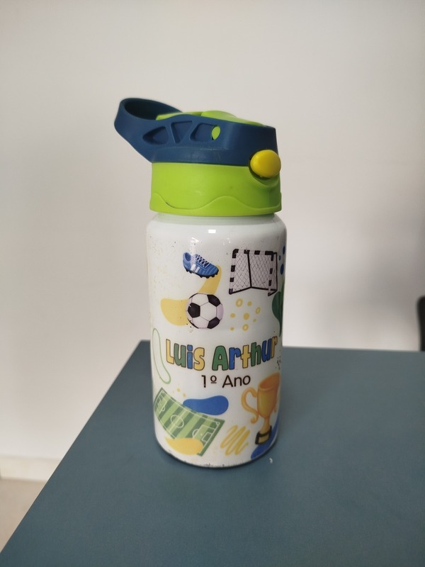 Squeeze infantil tampa de acionamento 500ml